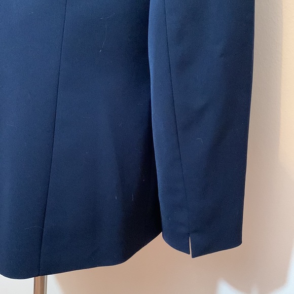 Le Suit Classic Vintage 4 Button Navy Blazer - Picture 7 of 10